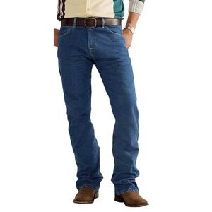 Tecovas Standard Fit Jeans Mens 30x32 Medium Wash Blue Denim Straight Leg Austin